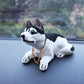 Shaking Head Dog Car Ornament