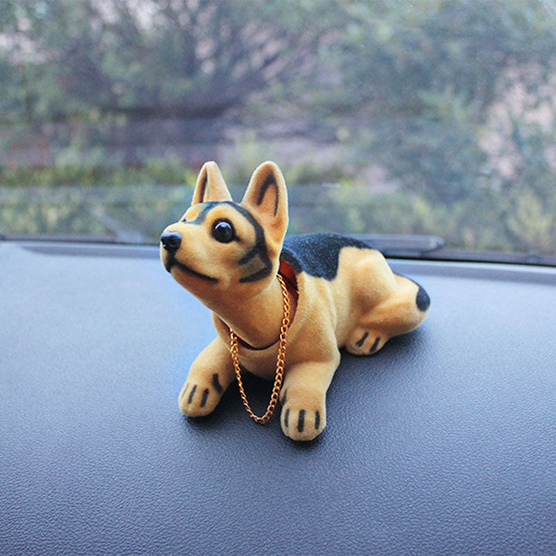 Shaking Head Dog Car Ornament