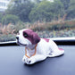 Shaking Head Dog Car Ornament