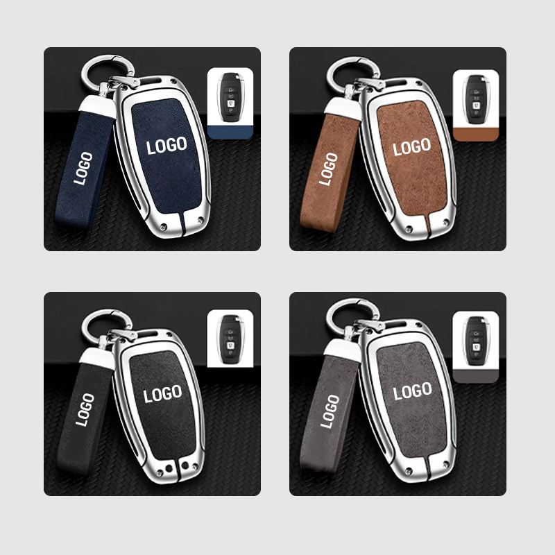 【For Lincoln】-Genuine Leather Key Cover