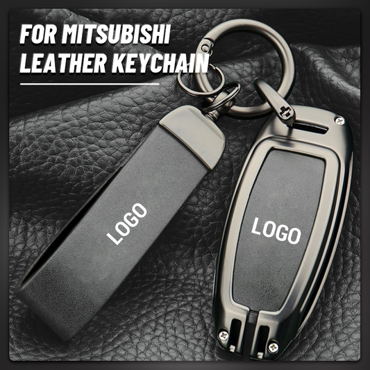 【For Mitsubishi】-Genuine Leather Key Cover