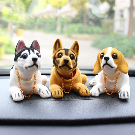 Shaking Head Dog Car Ornament