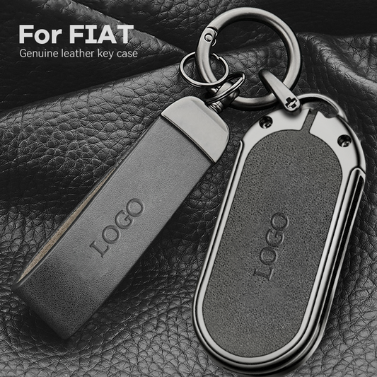 【For Fiat】 - Genuine Leather Key Cover