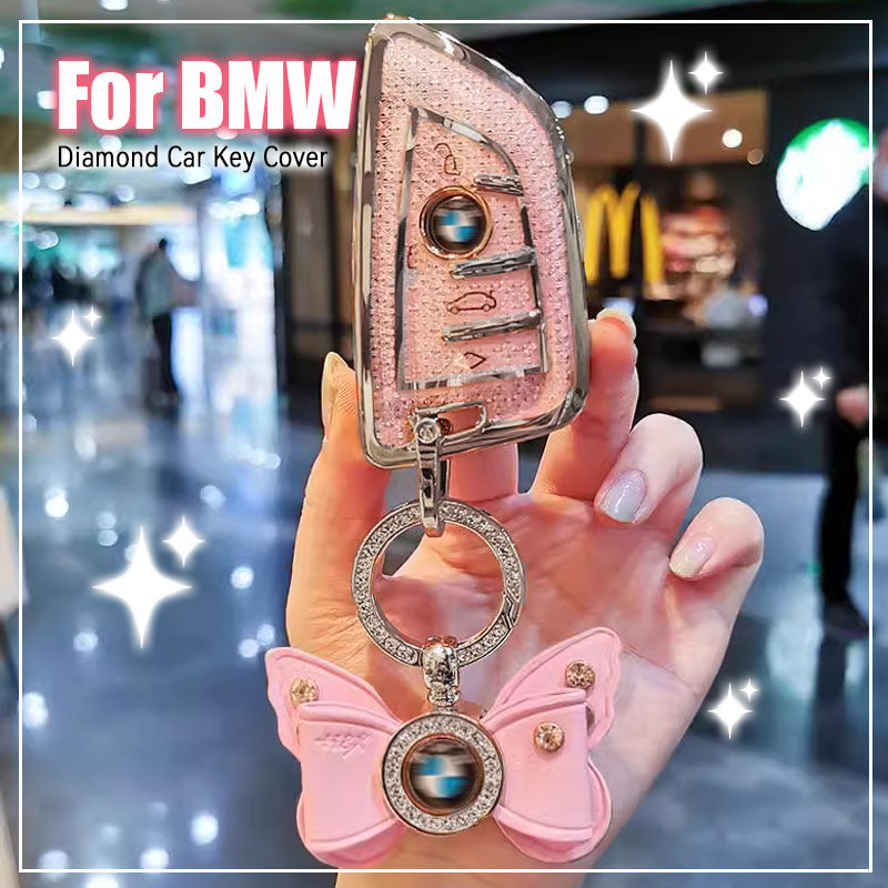 Suitable for  BMW - Gypsophila car key cover