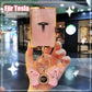 Suitable for Tesla - Gypsophila car key cover