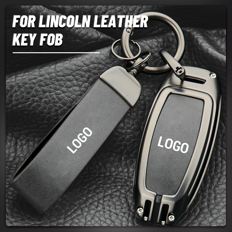 【For Lincoln】-Genuine Leather Key Cover