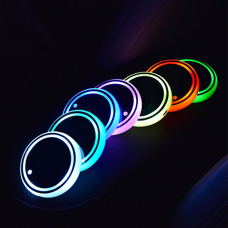 🎄Christmas Promotion-40% OFF🎄Car Colorful Ambient Light Coaster