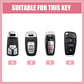 Suitable for Audi-Gypsophila car key cover