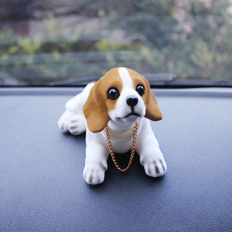 Shaking Head Dog Car Ornament