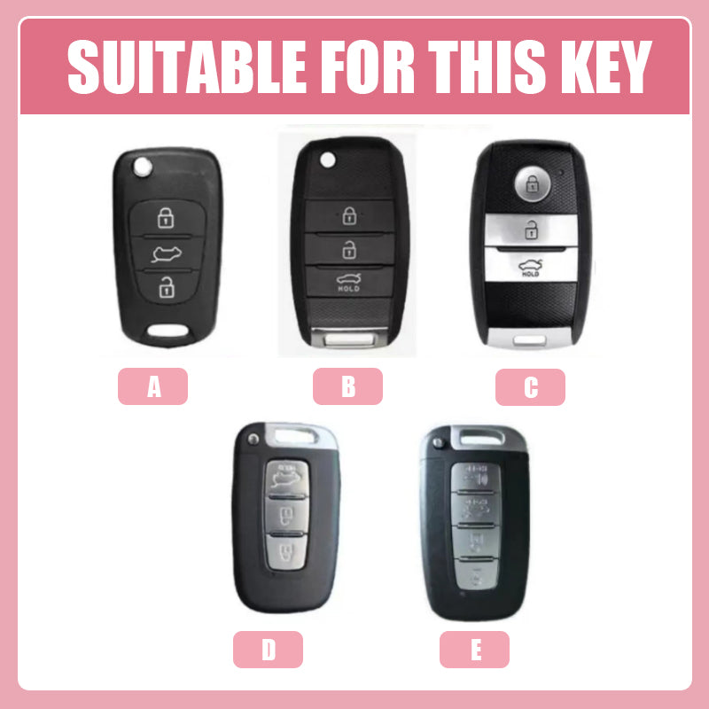 Suitable for Kia-Gypsophila car key cover