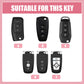 Suitable for Ford-Gypsophila car key cover