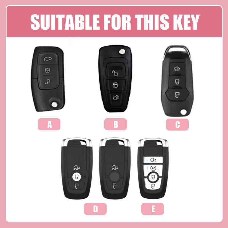 Suitable for Ford-Gypsophila car key cover